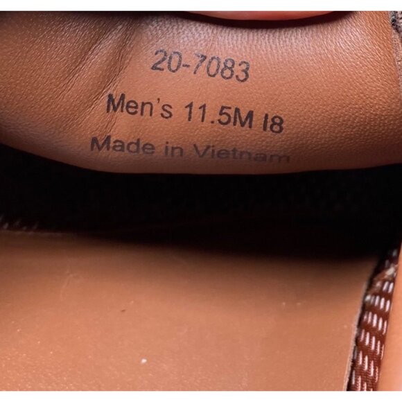 Johnston & Murphy Mens Brown sheepskin Leather Slip-On Loafers Dual Width XC4 - Picture 5 of 8